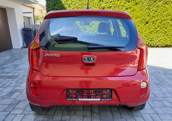 Kia Picanto cena 21900 przebieg: 44000, rok produkcji 2011 z Jarocin małe 172